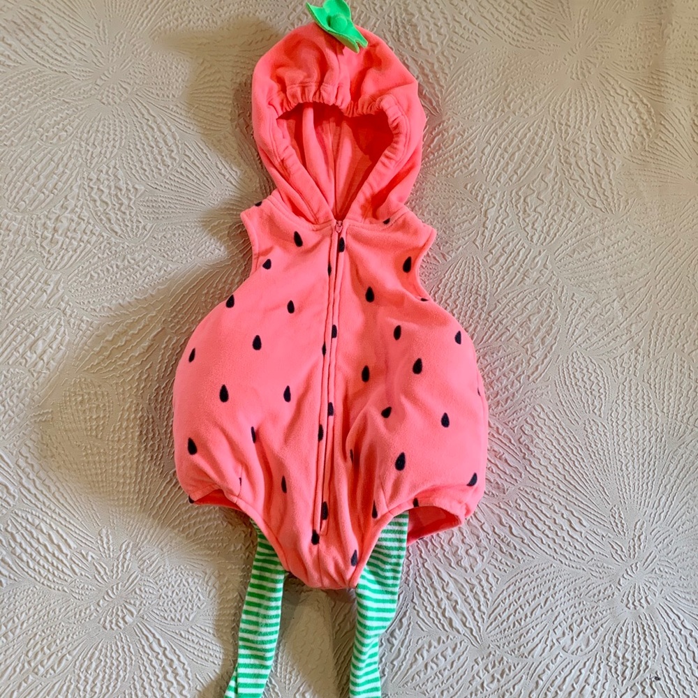 Strawberry baby costume
